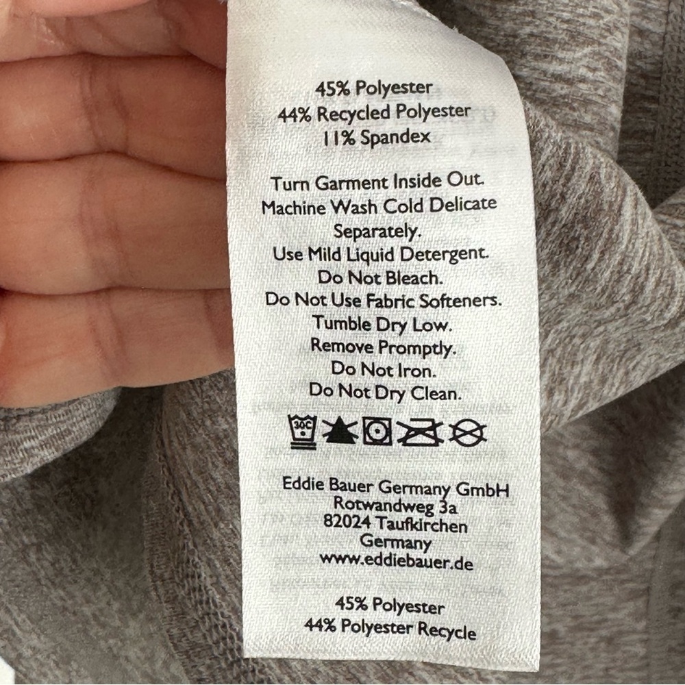 Eddie Bauer Women's Train Ascent Long-Line Wrap EUC - Picture 6 of 8